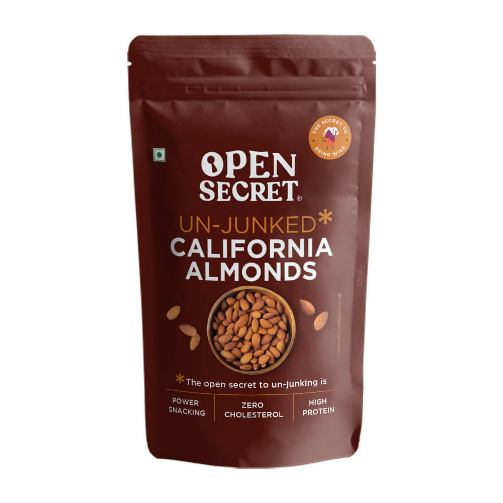 Open Secret Un-Junked California Almonds TrueCure