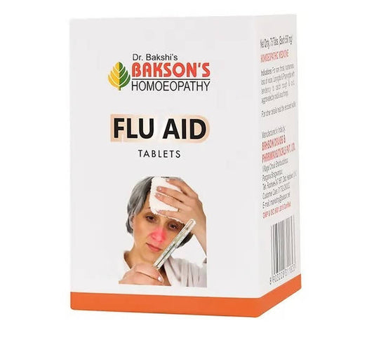 Bakson's natural remedy  Flu Aid formulas s
