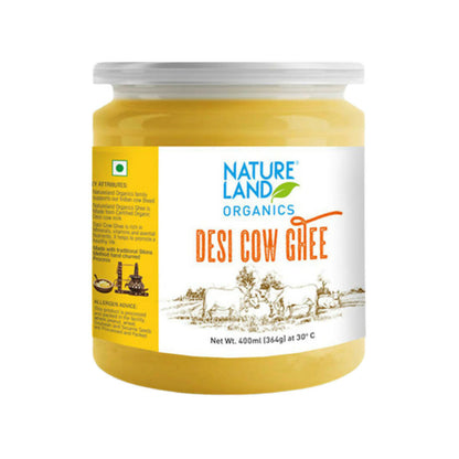 Natureland Organics Premium Cow Desi Ghee, Australia, Canada 