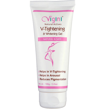 Vigini Natural Actives Vaginal V-Tightening Whitening Vagina Tight Moisturizer Lubricant Cream Gel TrueCure