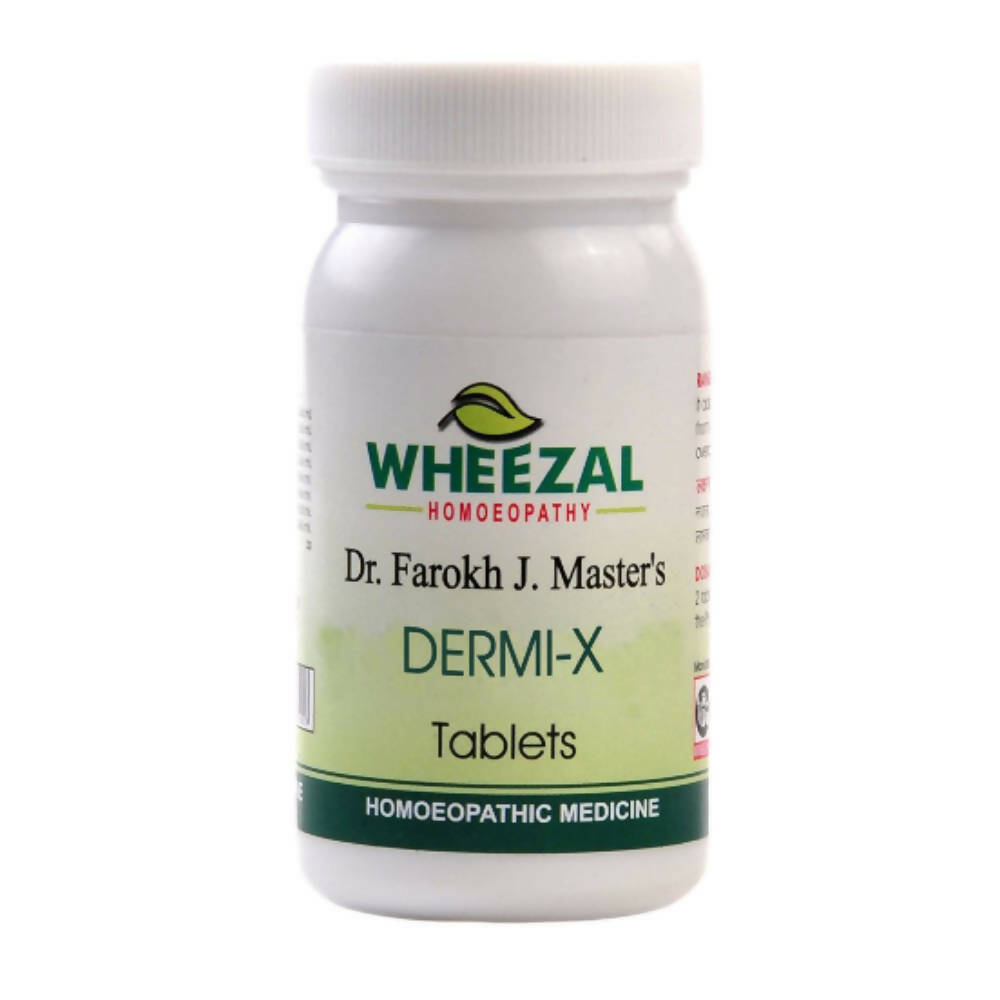 Wheezal Homeopathy Dermi-X Tablets TrueCure