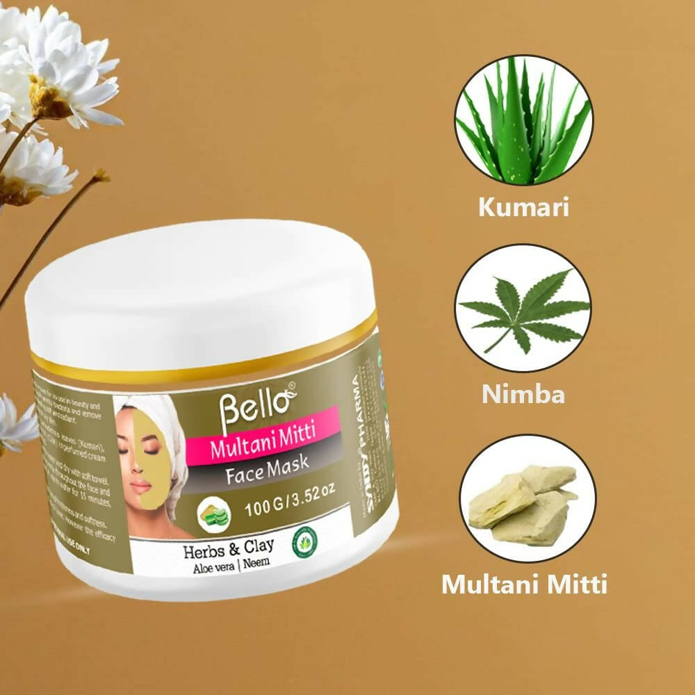 Bello Herbals Multani Mitti Face Mask