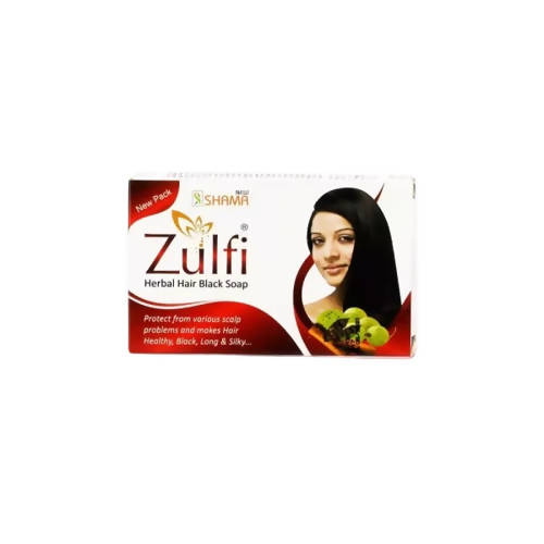 New Shama Zulfi Herbal Hair Black Soap TrueCure