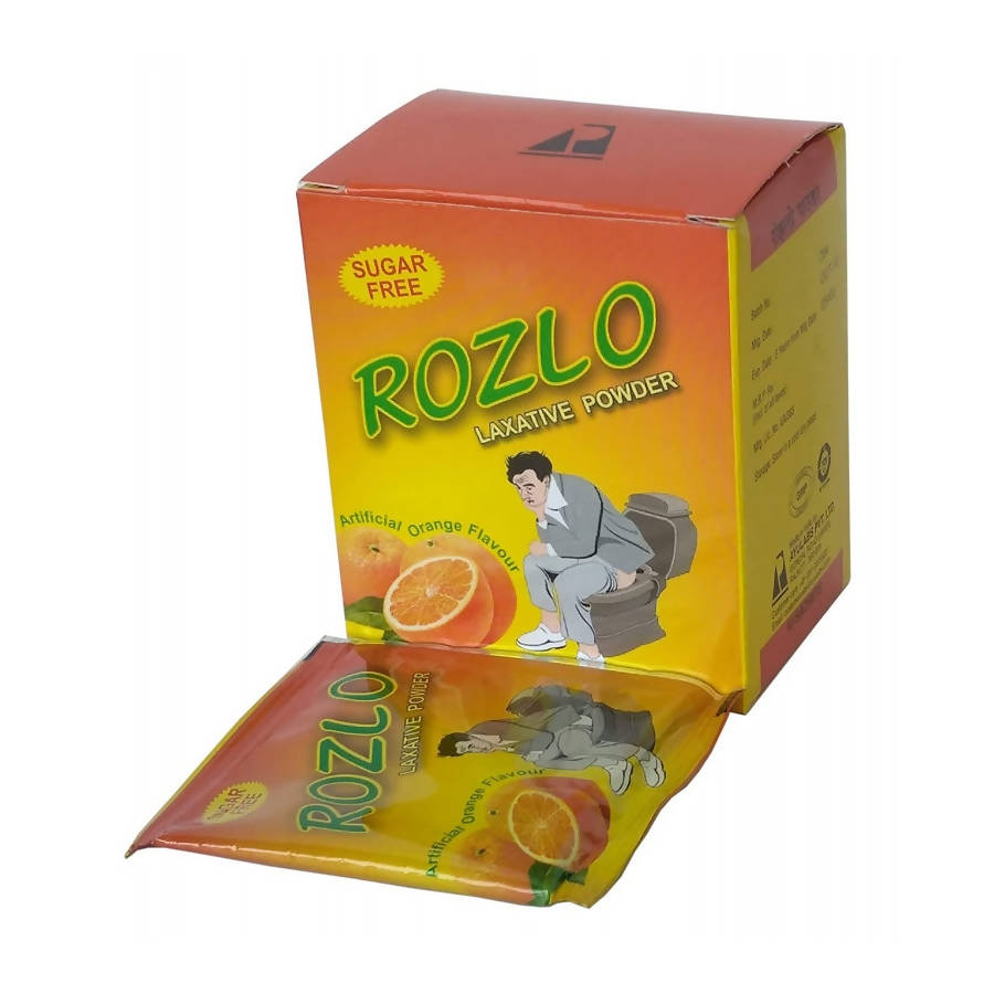 Ayulabs Ayurveda Rozlo Laxative Powder - Artificial Orange SF