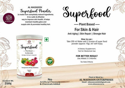 Al Masnoon Super Food Plant-Based Powder