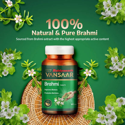 Baidyanath Vansaar Brahmi Tablets