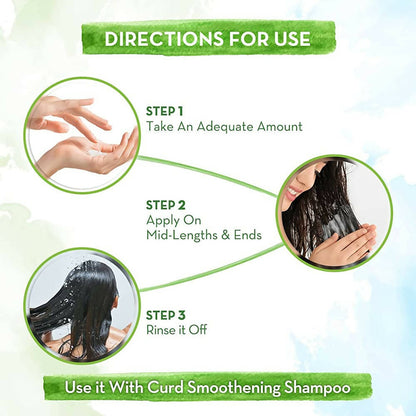 Mamaearth Curd Smoothening Conditioner for Smooth & Shiny Hair