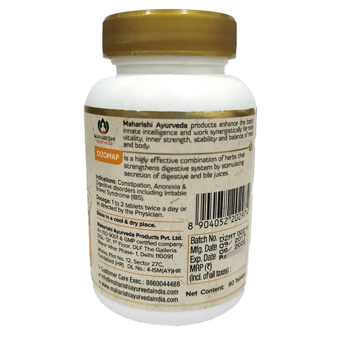 Maharishi Ayurveda Dizomap Tablets