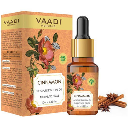 Vaadi Herbals Cinnamon 100% Pure Essential Oil Therapeutic Grade