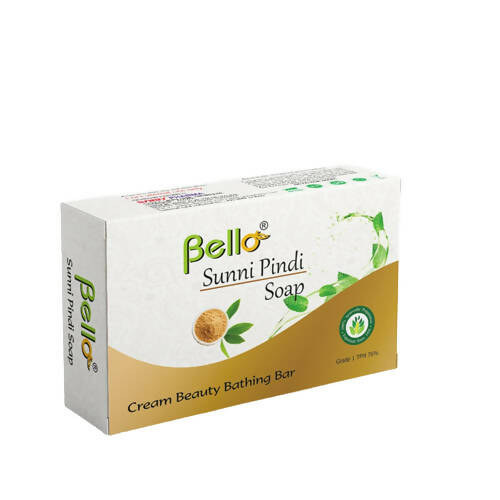 Bello Herbals Sunnipindi Soap | Cream Beauty Bathing Bar TrueCure