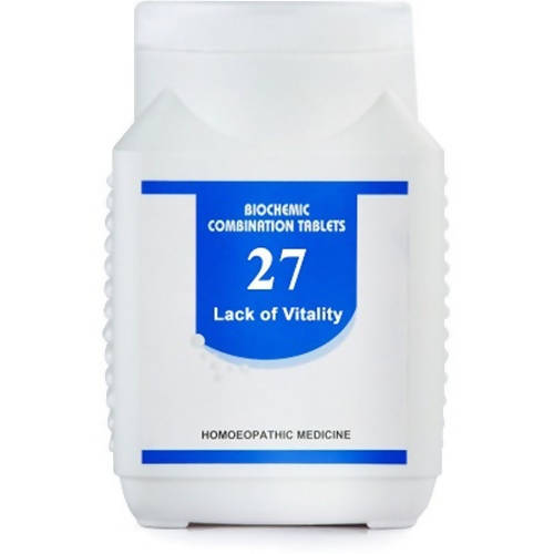 Bakson's Homeopathy Biochemic Combination 27 Tablets