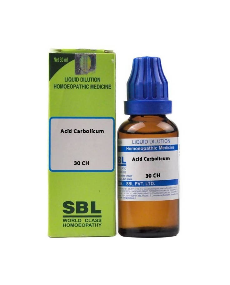 SBL Homeopathy Acid Carbolicum Dilution TrueCure