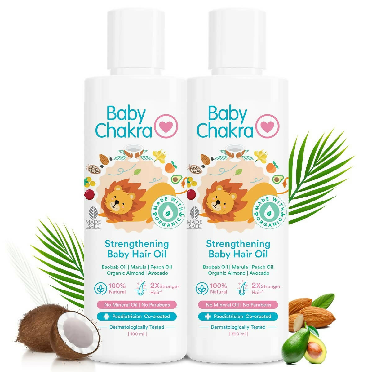 BabyChakra Strengthening Baby Hair Oil, Australia, Canada 