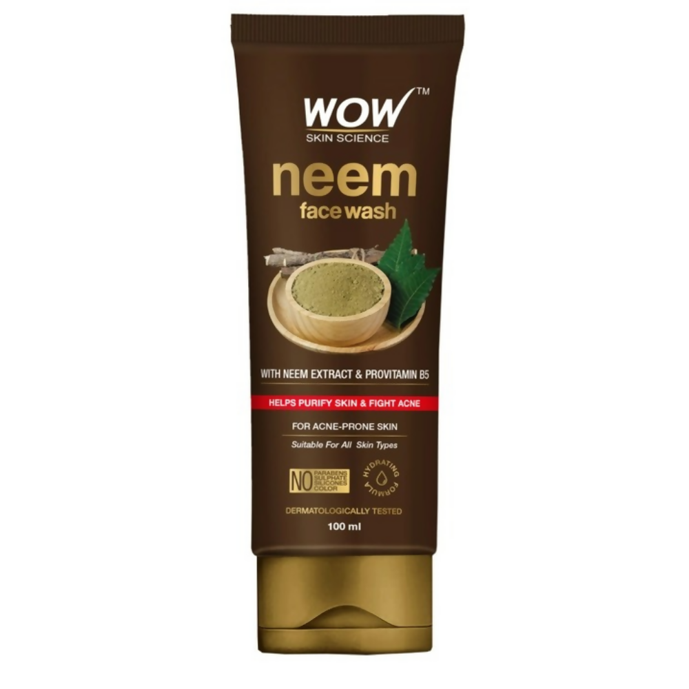 Wow Skin Science Anti-Acne Neem Face Wash TrueCureN