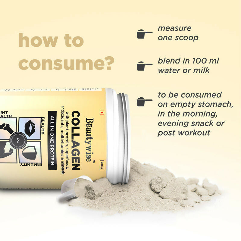 Beautywise All In One Collagen Proteins - Banana Caramel