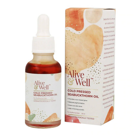 Alive & Well Cold Pressed Seabuckthorn Face Oil TrueCureN