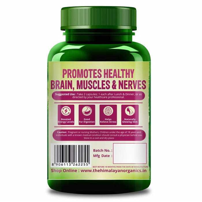 Himalayan Organics Plant Based B-Complex Capsules