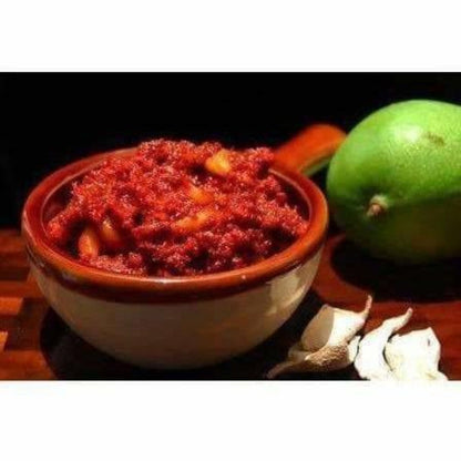 Vellanki Foods - Dried Mango Pickle / Sukhe Aam Ka Achaar / Magaya Pickle