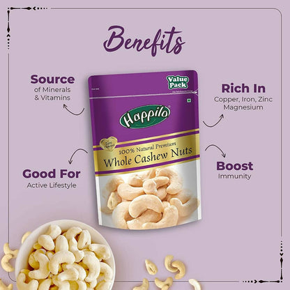 Happilo Premium Dry Fruit Combo (Almond & Cashews)