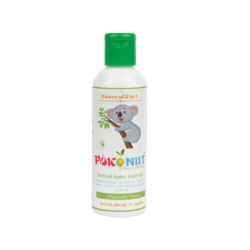 Pokonut Herbal Chemical Free Baby Hair Oil