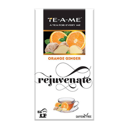 Teame Orange Ginger Rejuvenate Tea Bags TrueCure