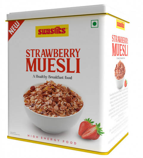 Swastiks Strawberry Muesli TrueCure