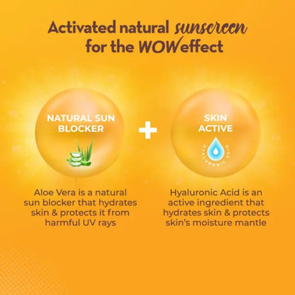 Wow Life Science Sunscreen Gel Dry Skin