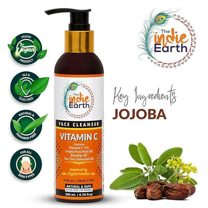 The Indie Earth Vitamin C Face Cleanser