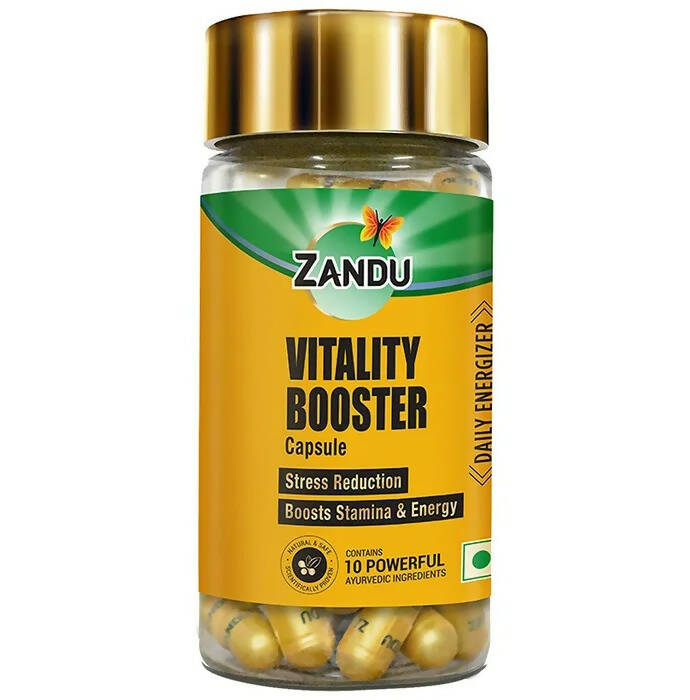 Zandu Vitality Booster Capsules TrueCure