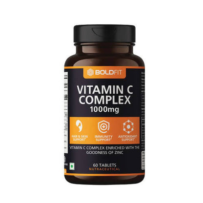 Boldfit Vitamin C Complex 1000mg Tablets 