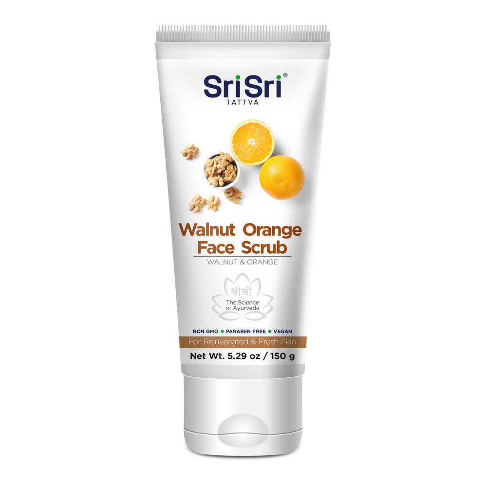 Sri Sri Tattva USA Walnut Orange Face Scrub TrueCure