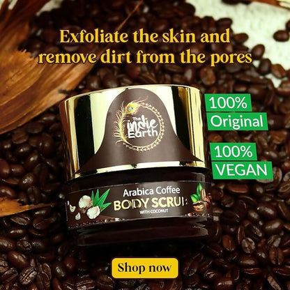 The Indie Earth Arabica Coffee Body Scrub