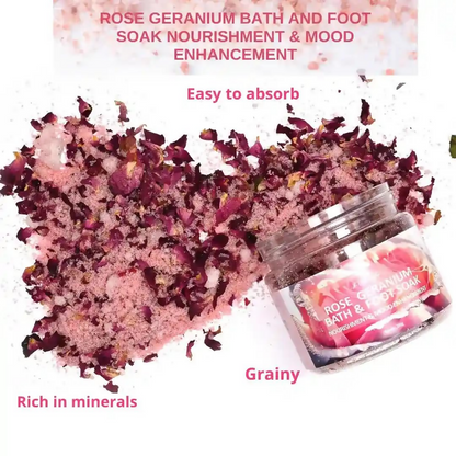 The Wellness Shop Rose Geranium Bath and Foot Soak