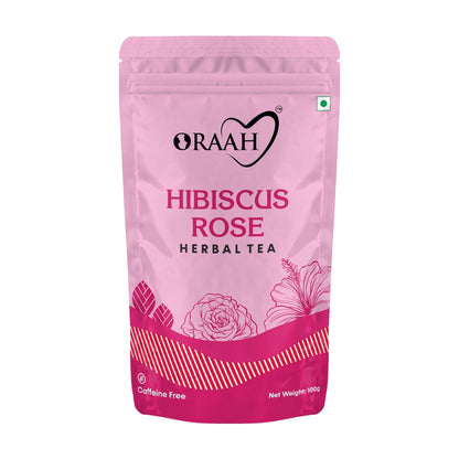 Oraah Hibiscus Rose Herbal Tea