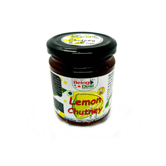 Being Desi Lemon Chutney (Zero White Refined Sugar) TrueCure