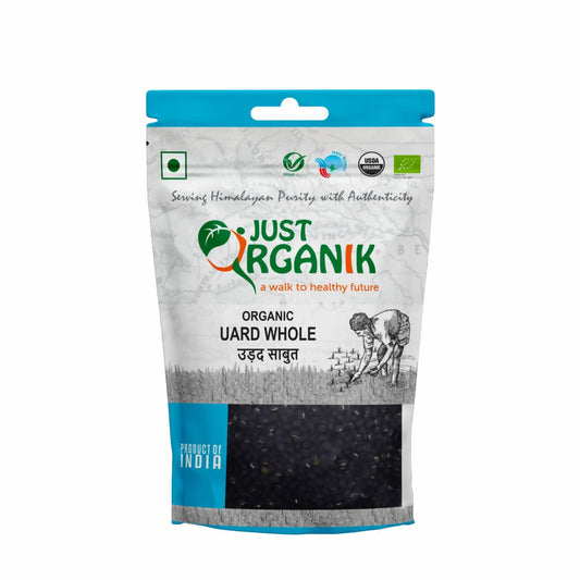 Just Organik Urad Whole (Black Dal) 