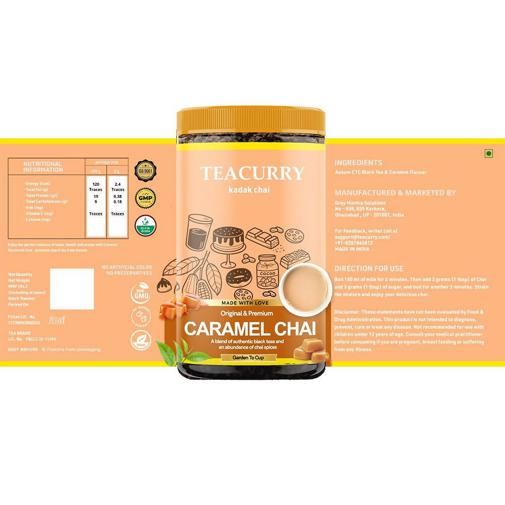 Teacurry Caramel Tea Powder