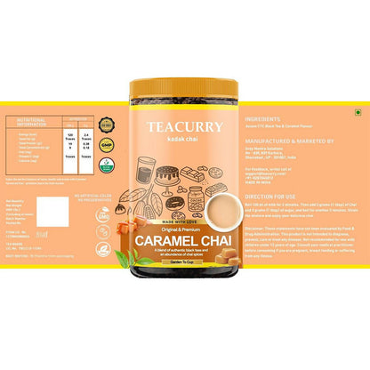 Teacurry Caramel Tea Powder