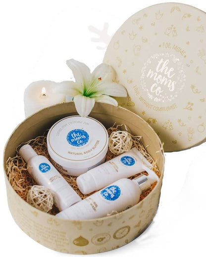 The Moms Co Mom-To-Be Complete Care Gift Set TrueCure