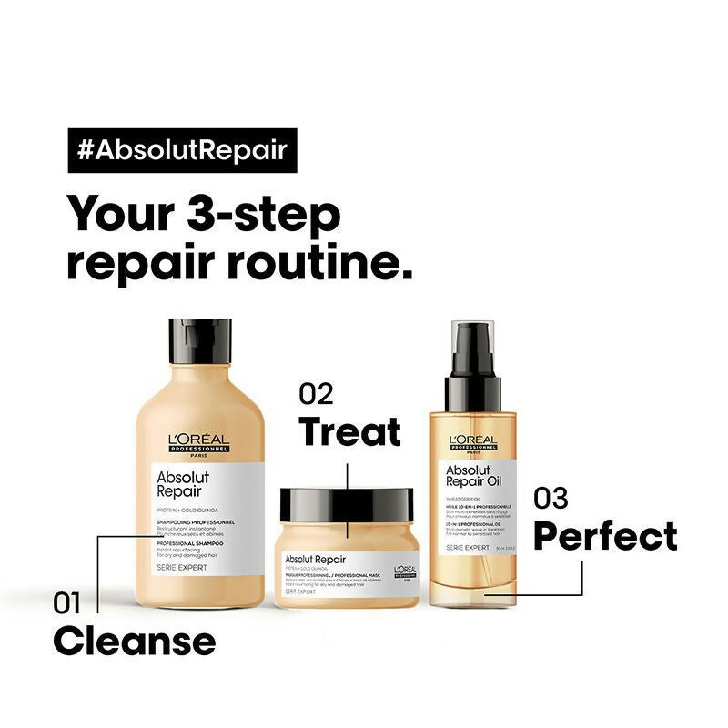 L'Oreal Paris Absolut Repair 10-In-1 Multi-Benefit Hair Serum Oil