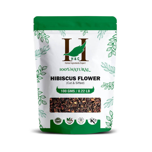 H&C Herbal Hibiscus Flower Cut & Shifted Herbal Tea Ingredient 