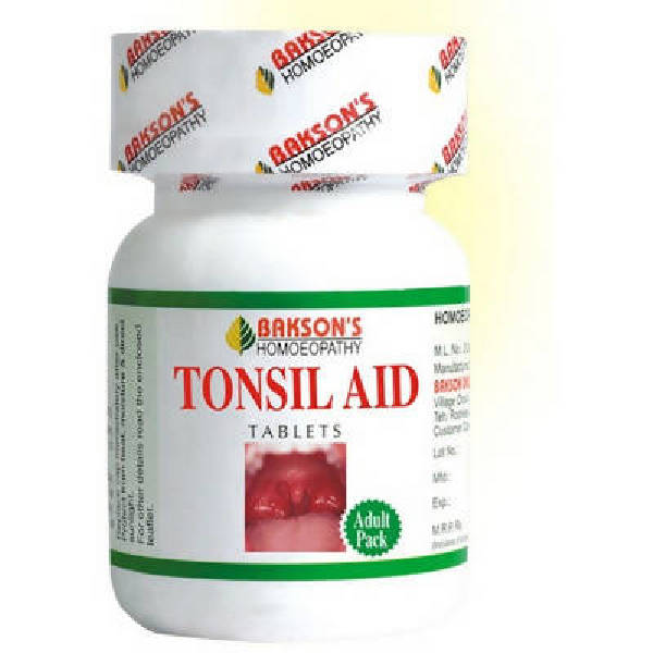 Bakson's Tonsil Aid Tablets 