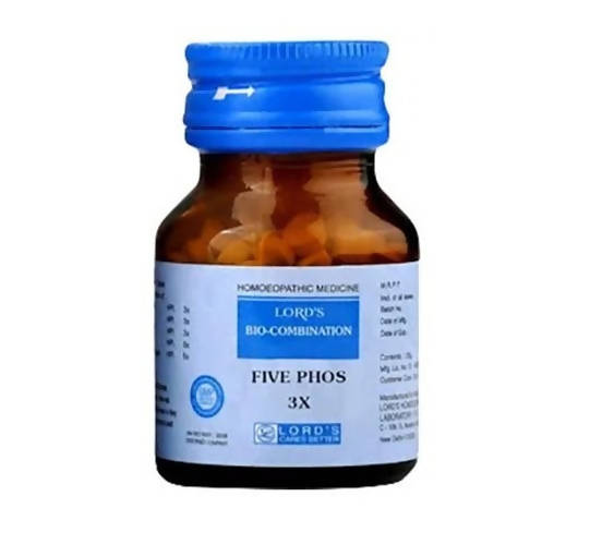 Lord's Homeopathy Five Phos Biocombination Tablets