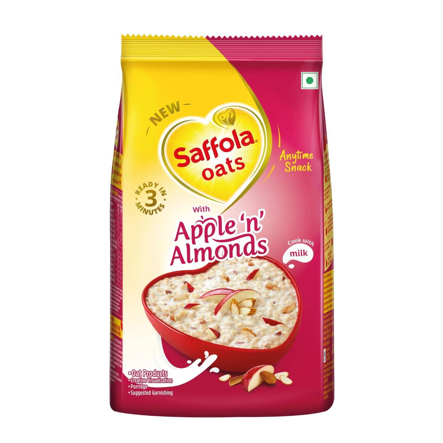 Saffola Oats with Apple 'n' Almonds