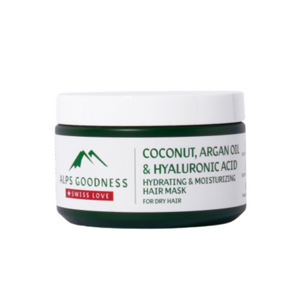 Alps Goodness Coconut Milk, Argan Oil and Hyaluronic Acid Hydrating and Nourishing Hair Mask 