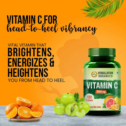 Himalayan Organics Vitamin C 1000 mg Tablets