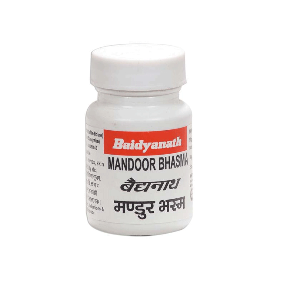 Baidyanath Mandoor Bhasma 10 gm 