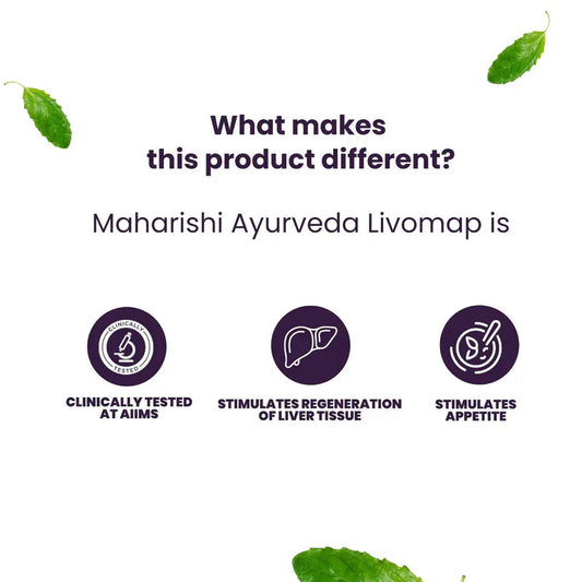 Maharishi Ayurveda Livomap Hepato- Protective Tablets