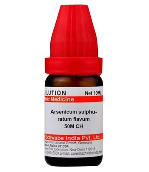 Dr. Willmar Schwabe India Arsenicum Sulphuratum Flavum Dilution