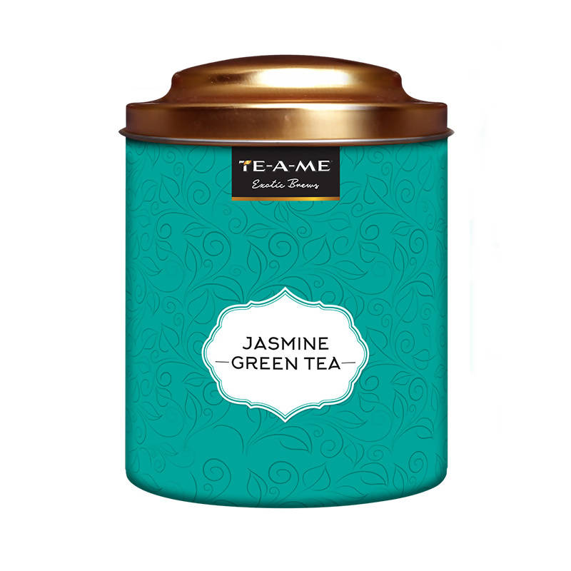 Teame Jasmine Green Tea Tin TrueCure